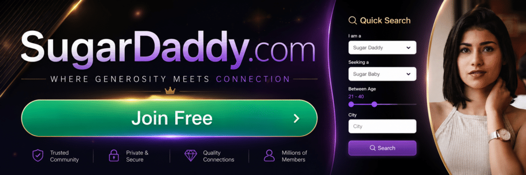 secret benefits sugar baby sugar daddy free sign up rules information payment